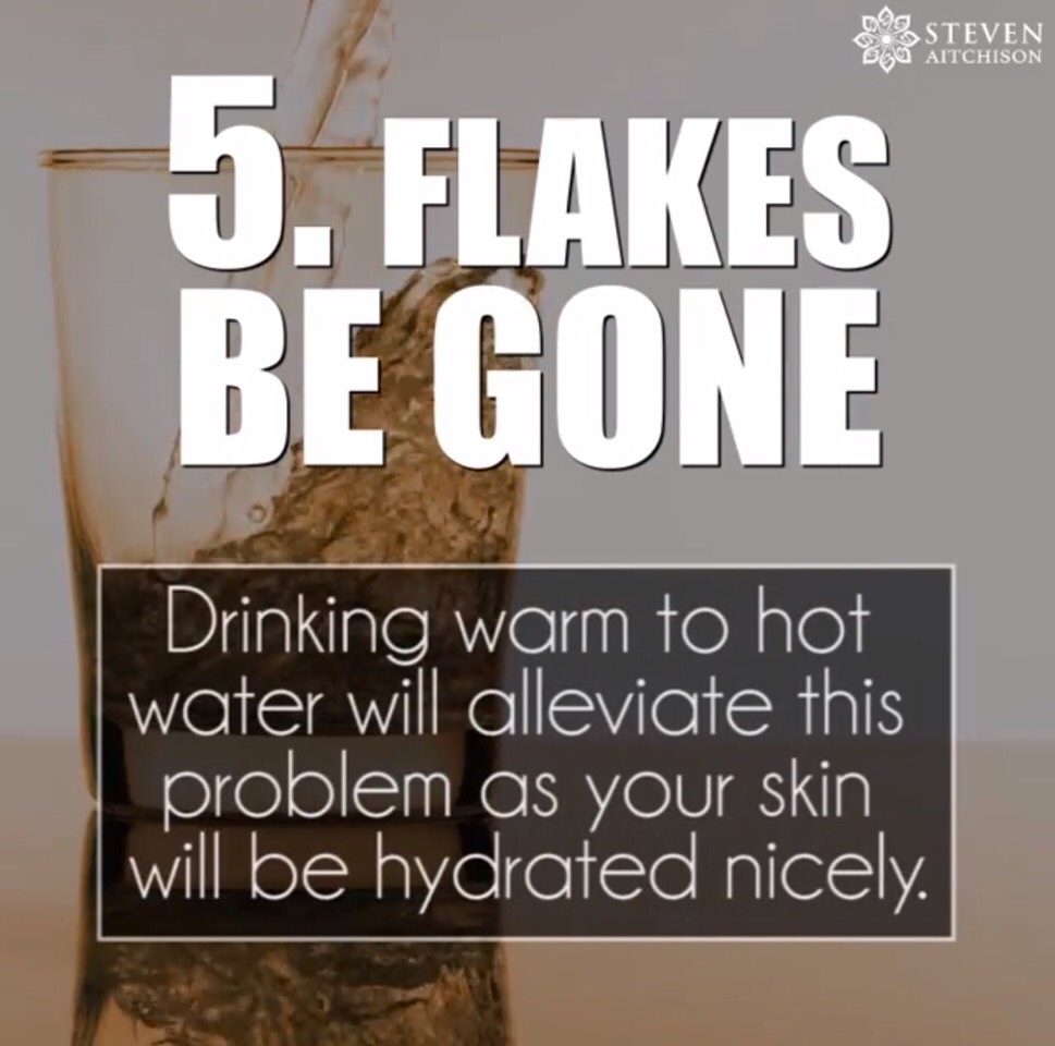 Think Again Before Drinking Cold Water. 