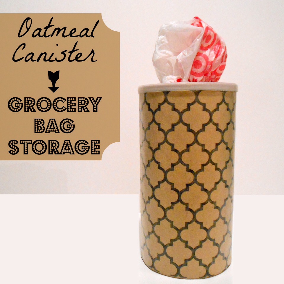 ♻️Recycle Oatmeal Containers♻️